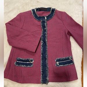 Trusardi blazed Pink and Blue Jackets & Coats
Like new Size:44 Italy-8 -10 USA.